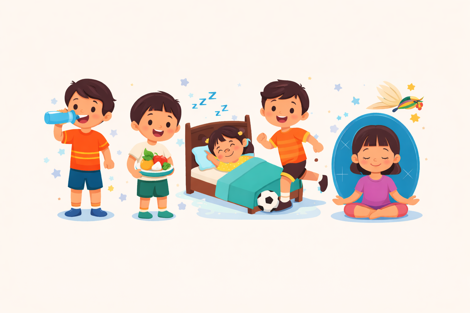 ಮಕ್ಕಳ ಆರೋಗ್ಯಕ್ಕೆ 10 ಅತ್ಯವಶ್ಯಕ ಅಭ್ಯಾಸಗಳು