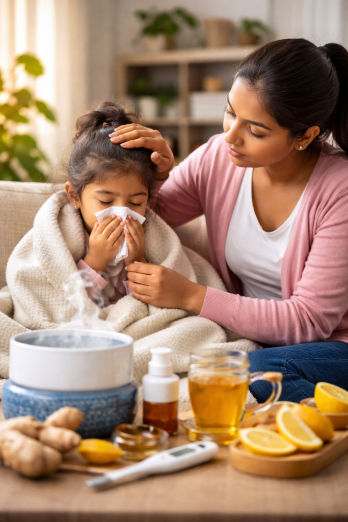 ಮಕ್ಕಳಲ್ಲಿ ಕೆಮ್ಮು ಮತ್ತು ಶೀತ