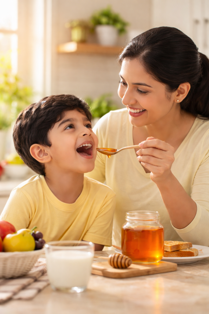 ಮಕ್ಕಳಿಗೆ ಜೇನುತುಪ್ಪ